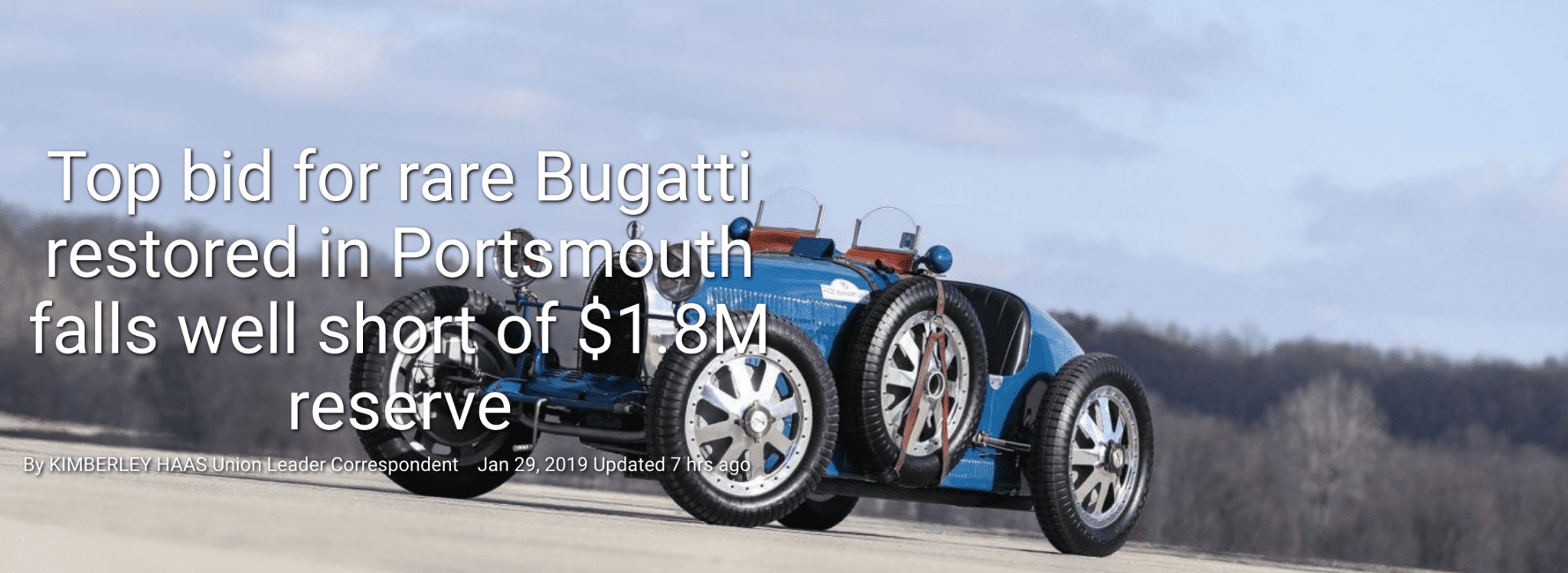 Bugatti article